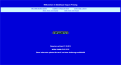 Desktop Screenshot of gaestehaus-kopp.de